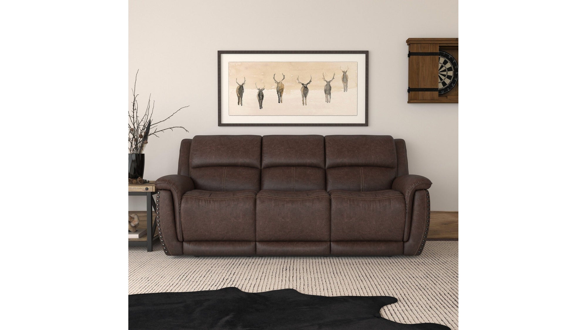 Beau - Power Reclining Sofa With Power Headrests