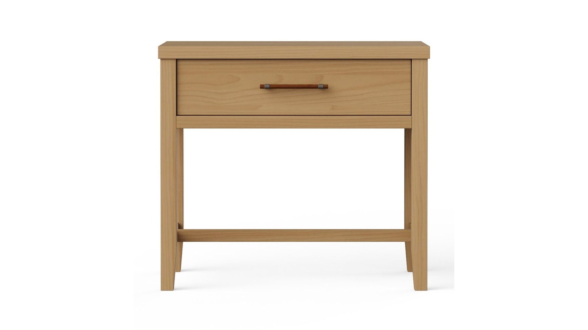 Pure Maple - 1 Drawer Bedside Table