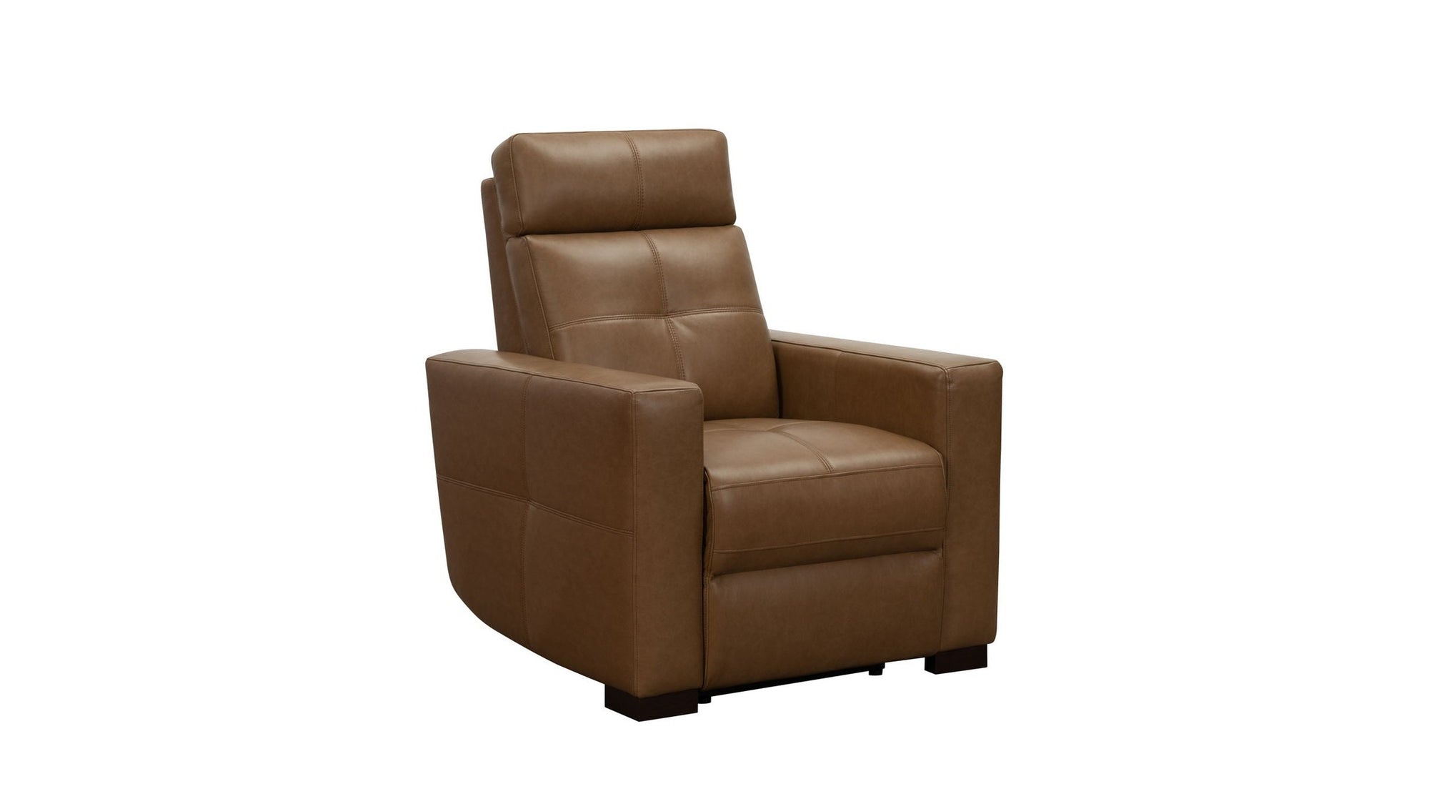 Cara - Power Recliner With Power Headrest And Power Lumbar - Light Brown