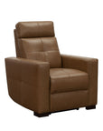 Cara - Power Recliner With Power Headrest And Power Lumbar - Light Brown