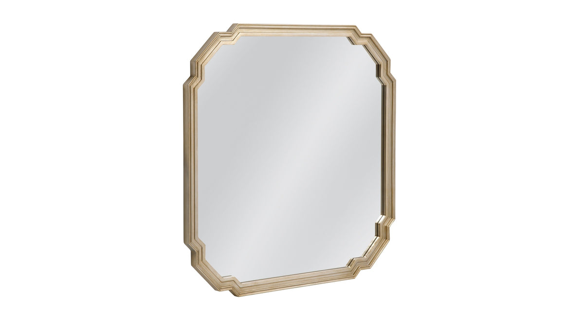 Mimosa - Wall Mirror - Ant Silver Leaf