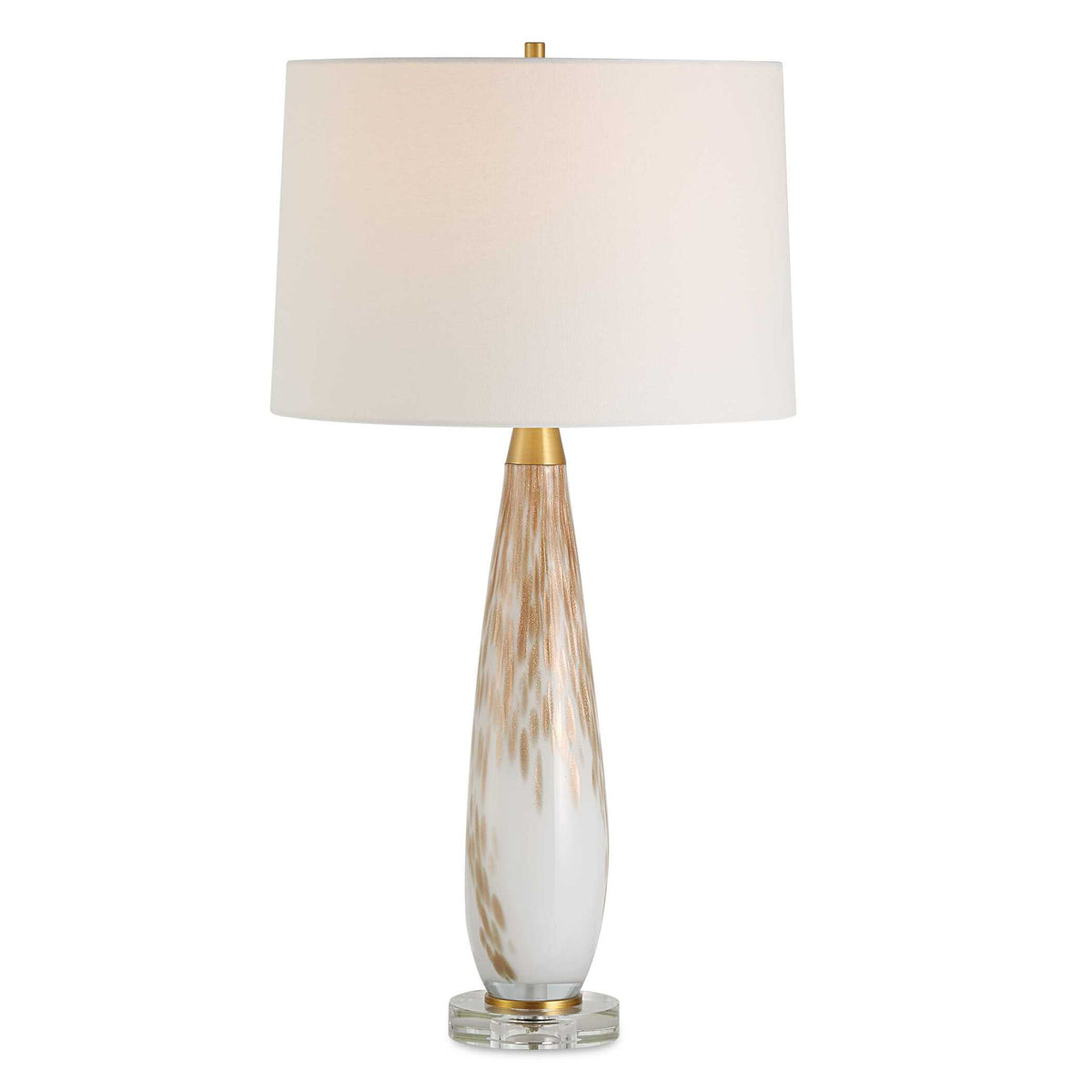 Lyra - Table Lamp - White &amp; Gold