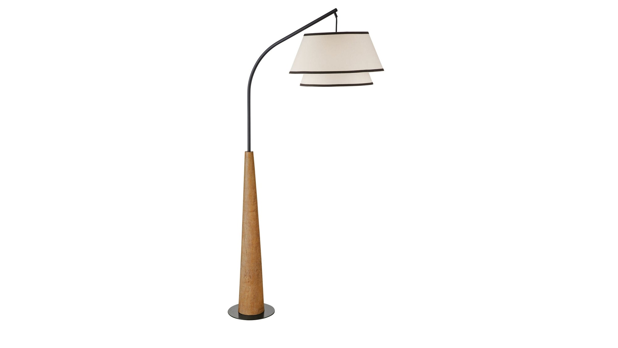 Linea - Arc Floor Lamp - Natural