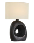 Peephole - Outdoor Bronze Table Lamp - Black