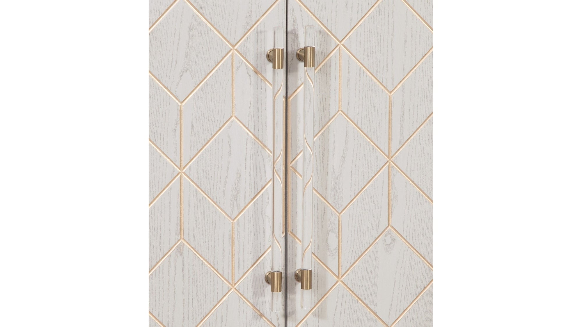 Perrine - Hospitality Cabinet - White