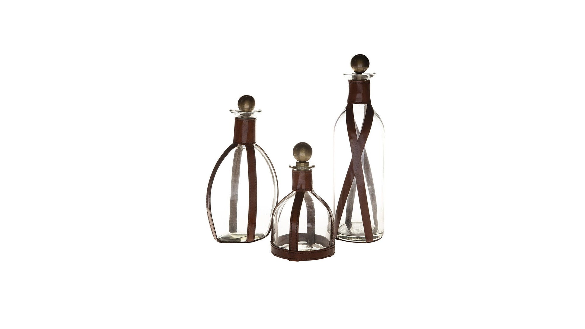 Steve's - Decanter Trio - Dark Brown