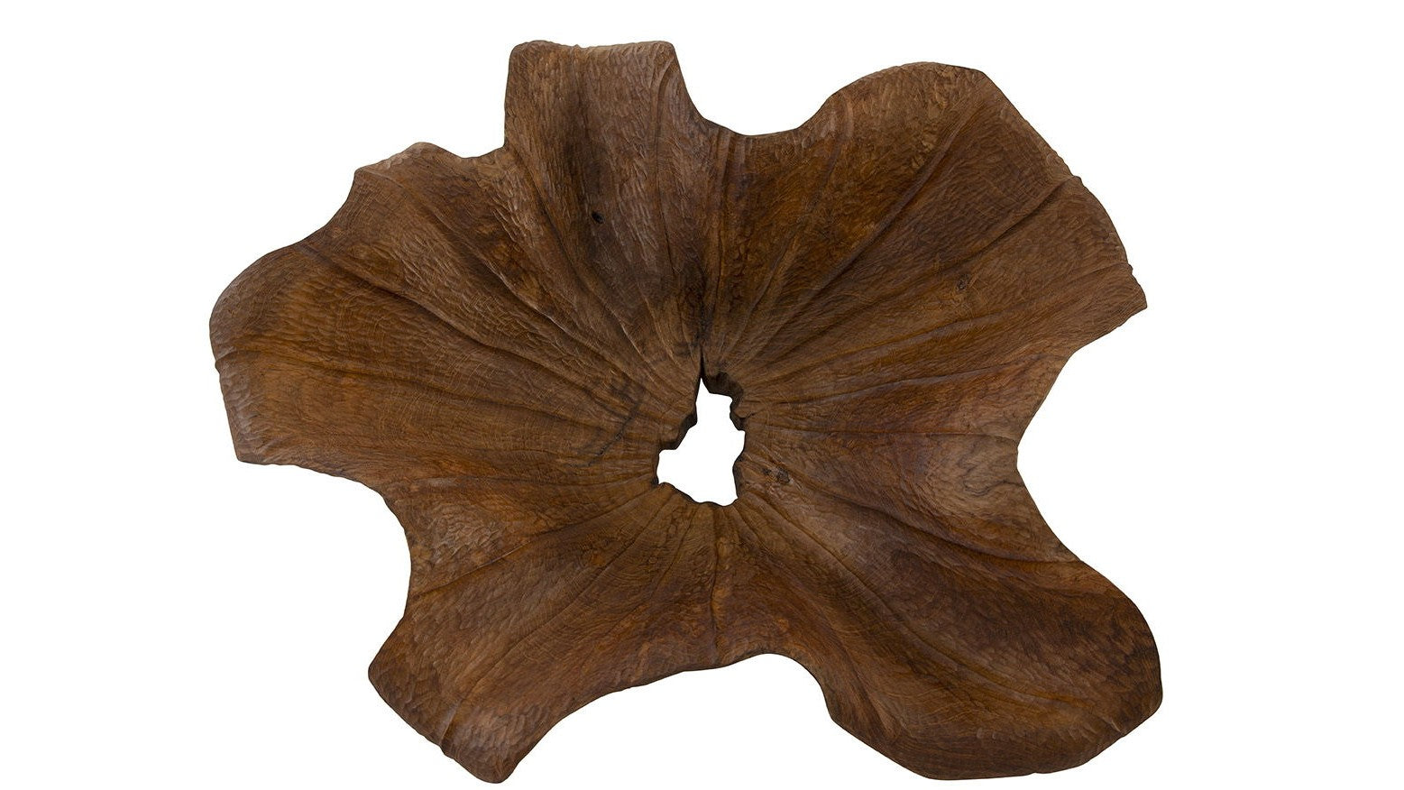 All Teak Bowl - Dark Brown