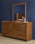 Lincoln - Mirror - Warm Walnut