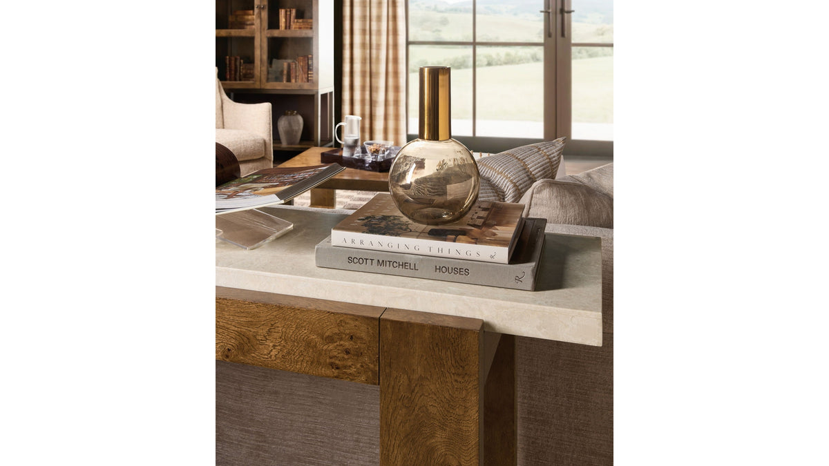 Melange - Mulholland Display Cabinet - Dark Brown