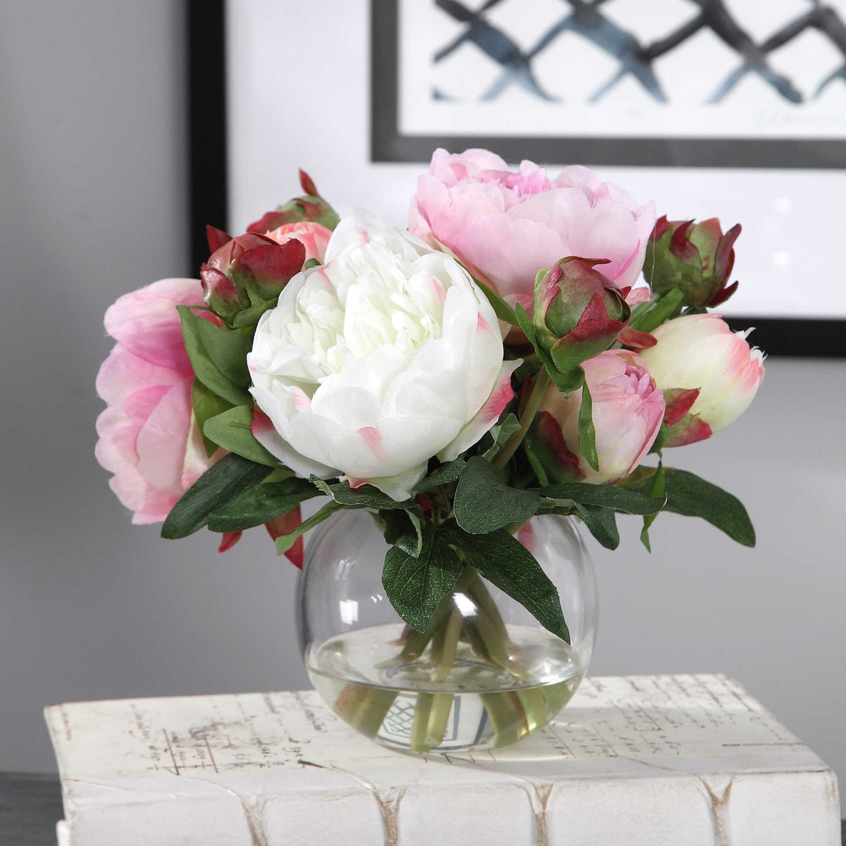 Blaire - Peony Bouquet - Pink