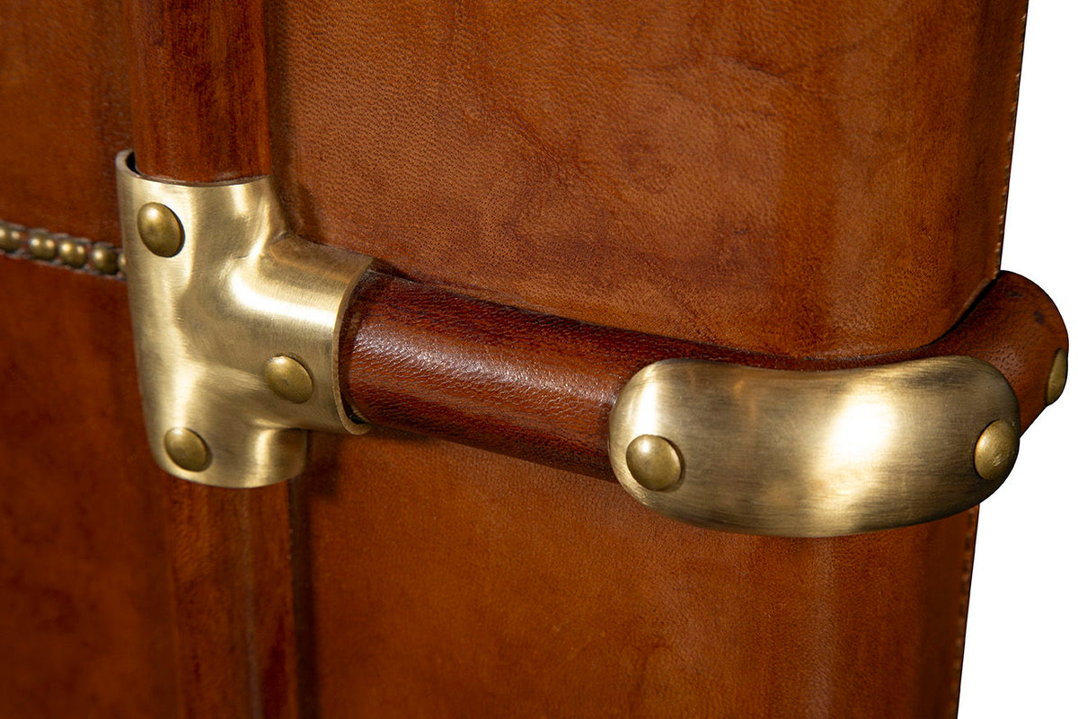 Gentlemen's - King Bed - Dark Brown
