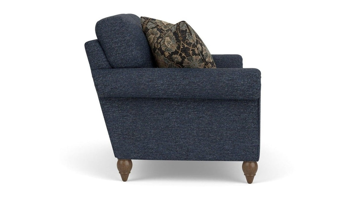 Moxy - Fabric Loveseat With Rolled Arms