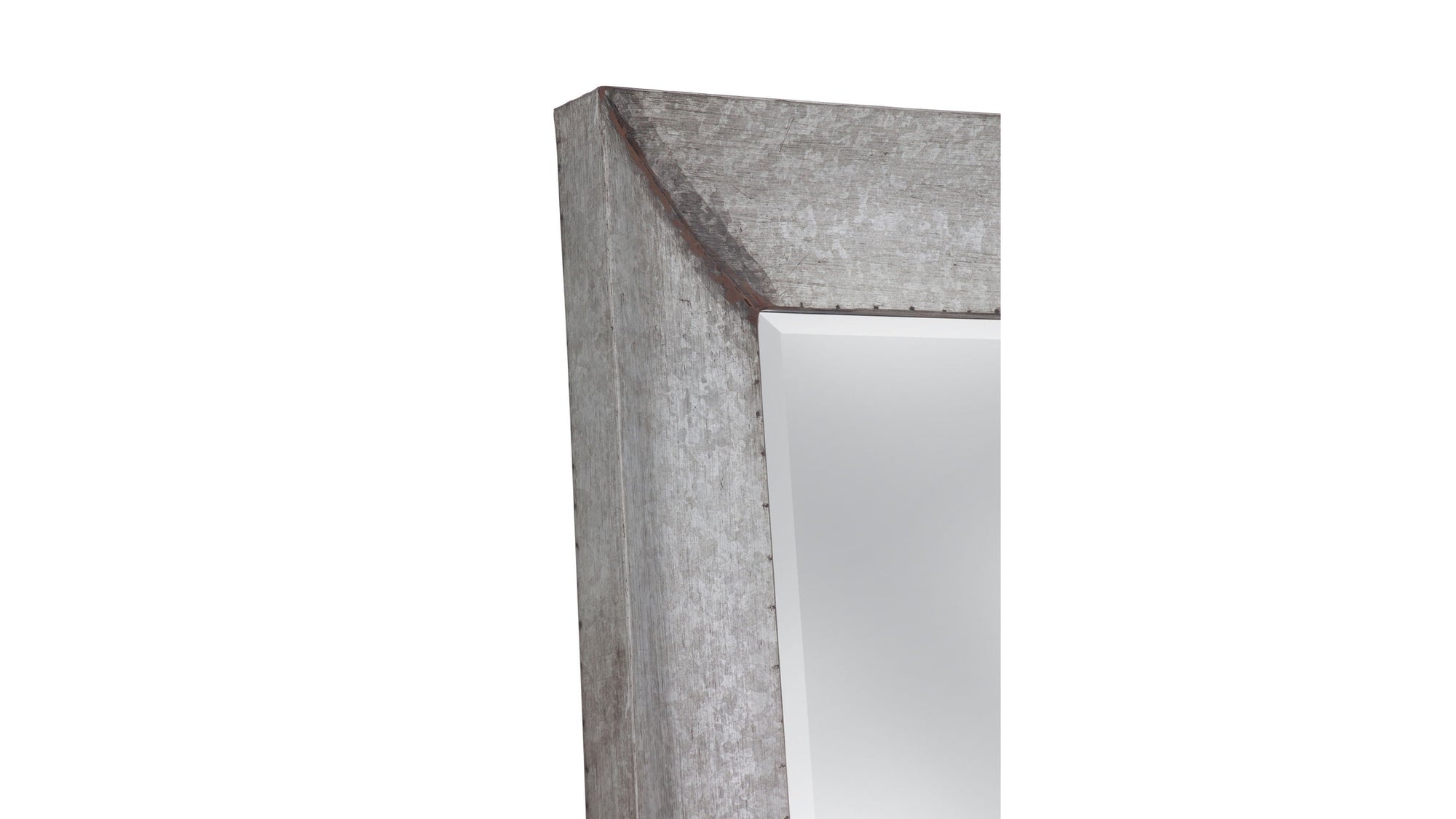 Manny - Floor Mirror - Gray