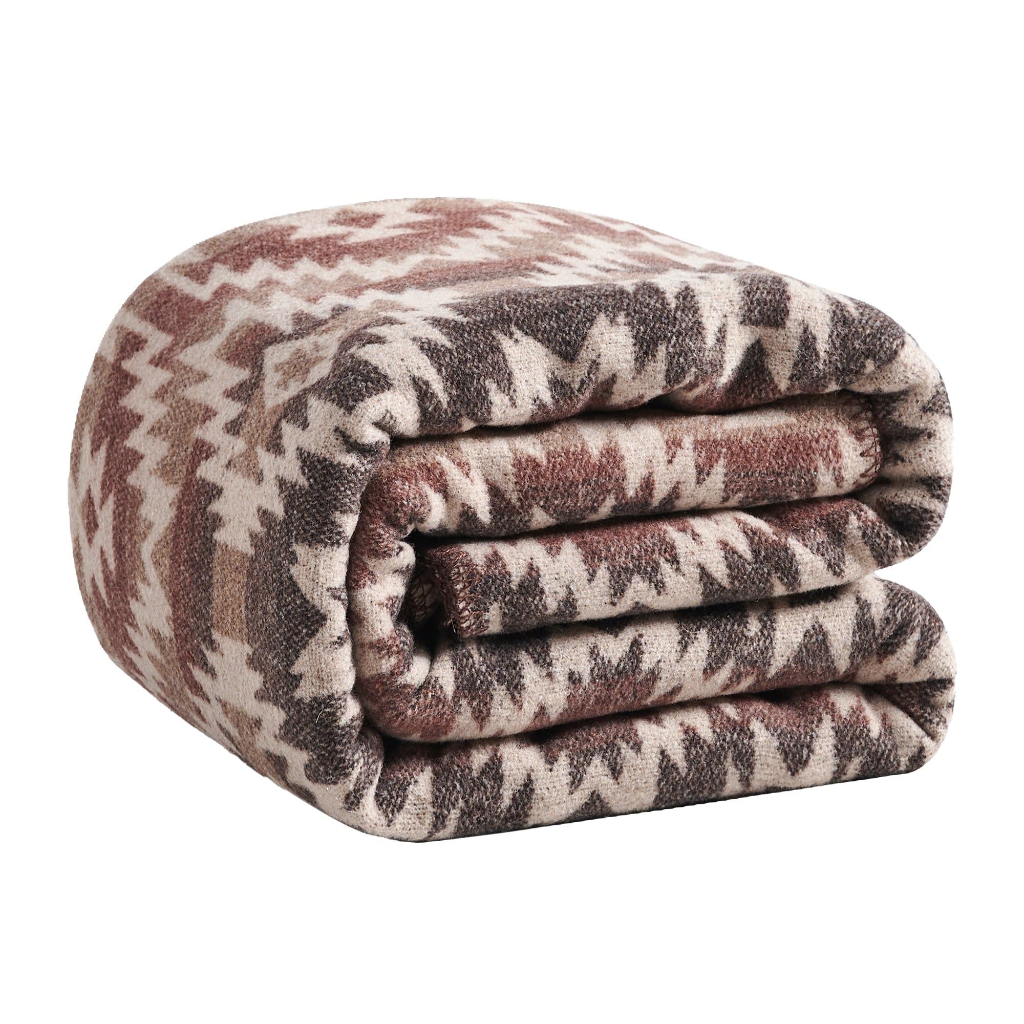 Mesa - Full/Queen Wool Blend Blanket - Multi Color