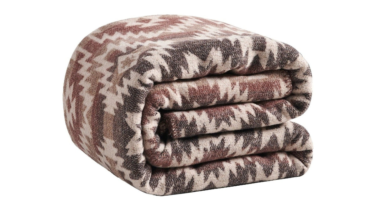 Mesa - King Wool Blend Blanket - Multi Color