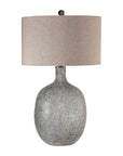 Oceaonna - Glass Table Lamp - Light Blue