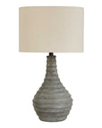 Stratum - Rustic Outdoor Table Lamp - Gray