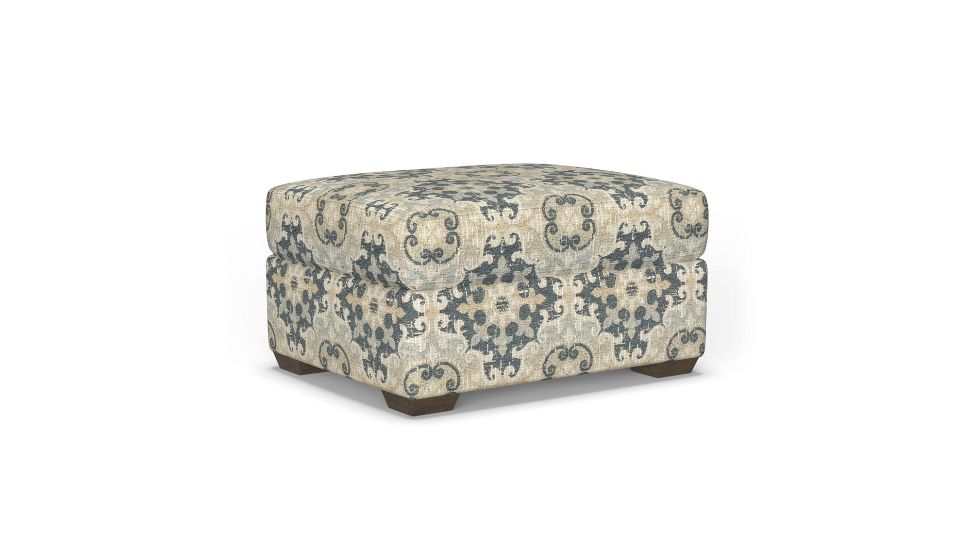 Randall - Fabric Ottoman