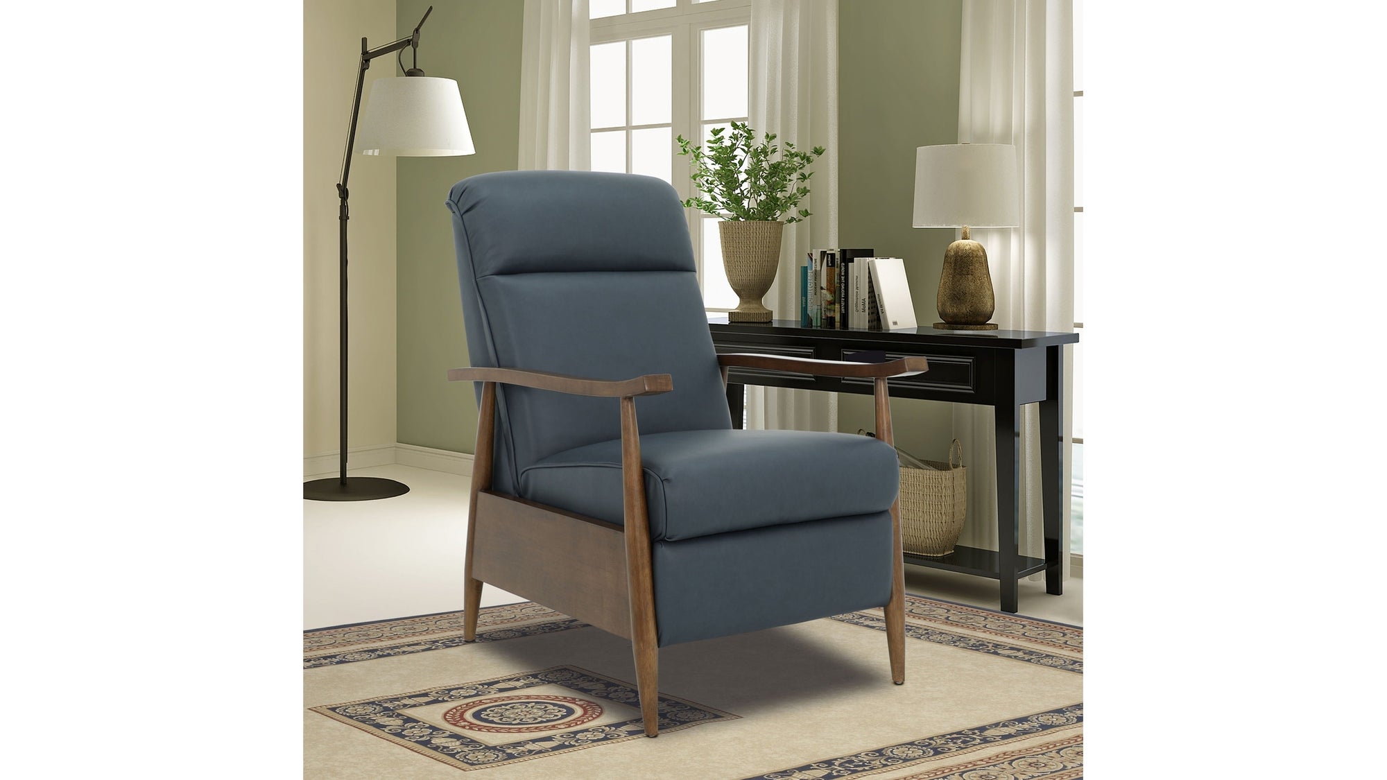 Hampton B - Recliner Push Thru The Arms