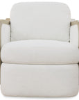 CC - Wilma Swivel Chair - White