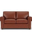 Carson - Loveseat, Nailhead Trim