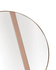Nick - Wall Mirror - Brushed Brass