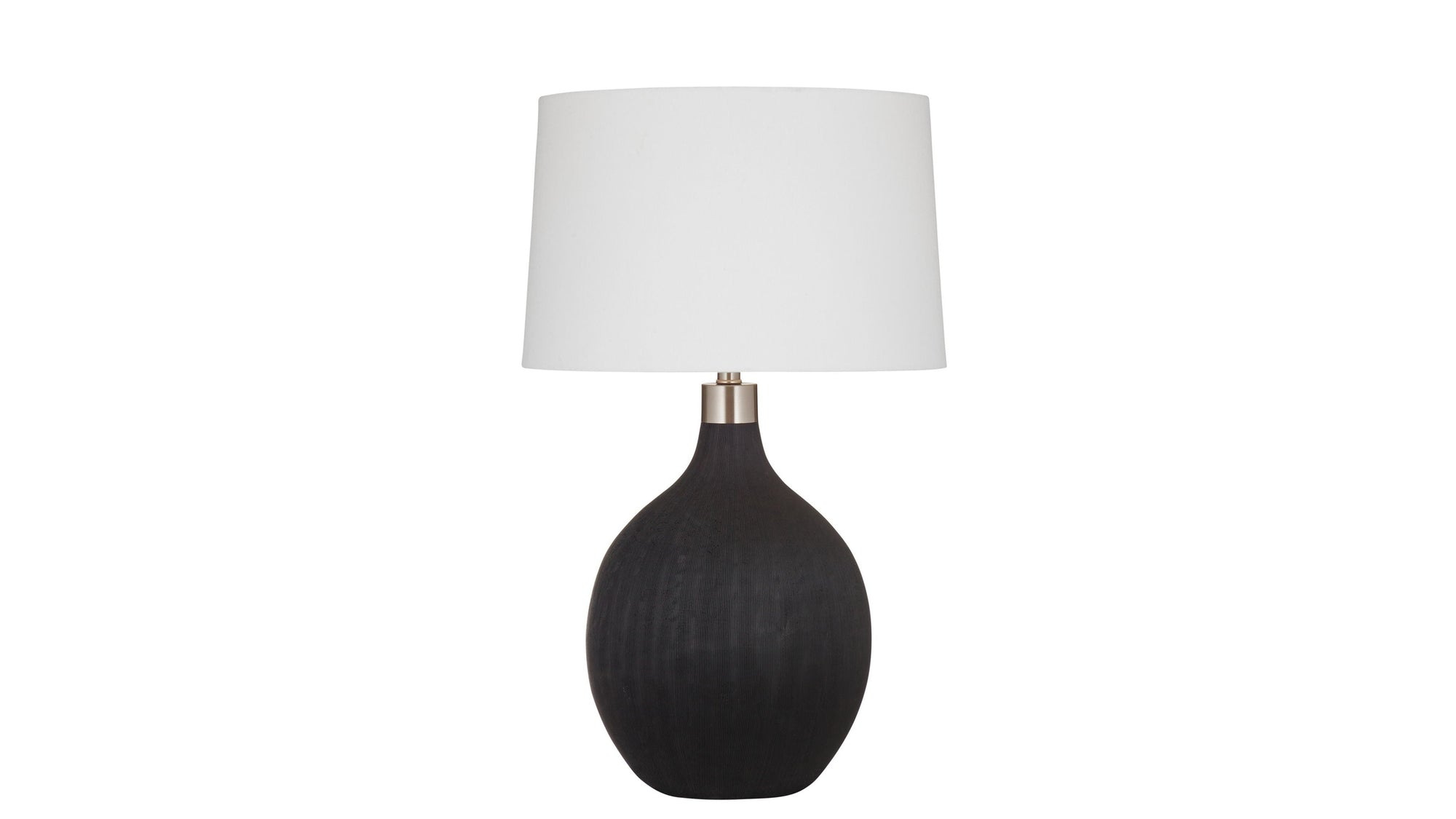 Boutwell - Table Lamp - Black / White
