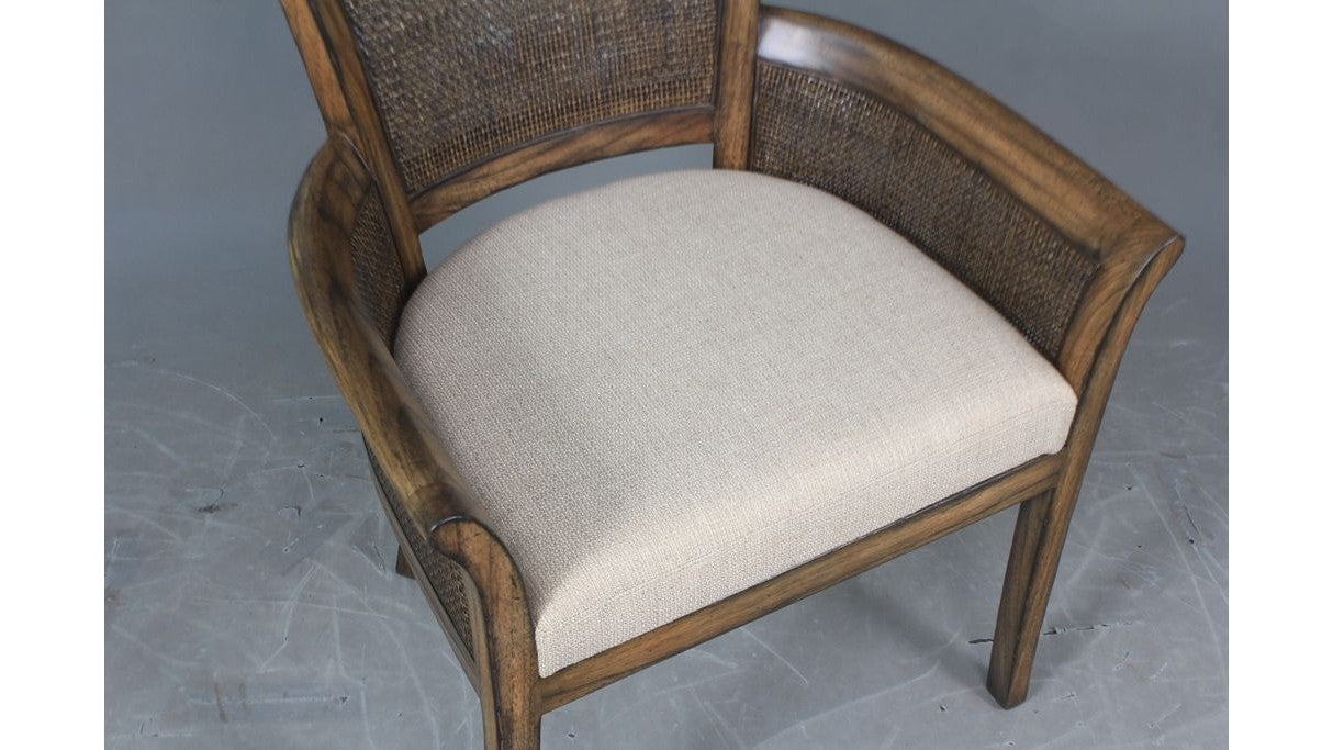 Langley - Arm Chair - Dark Brown