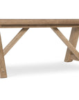 Vineyard Row - Rectangle Dining Table With 2-20" Leaves - Light Brown