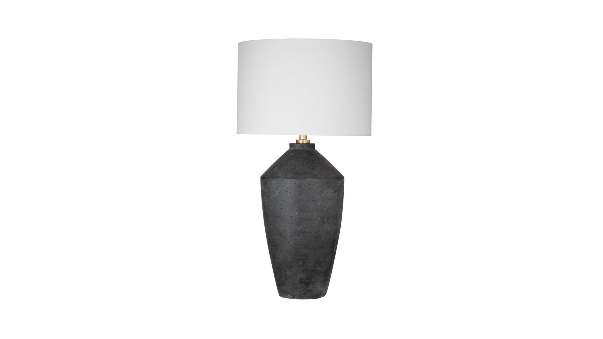 Kaycee - Table Lamp - Matte Black / White