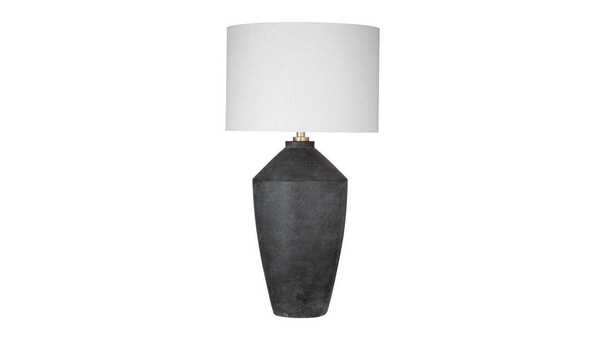 Kaycee - Table Lamp - Matte Black / White