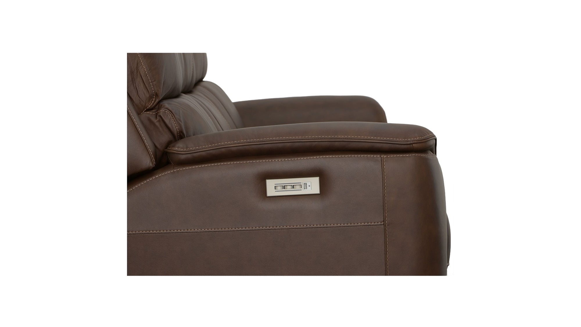 Henry - Power Reclining Sofa With Power Headrests &amp; Lumbar