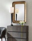 Alvaro - Antique Brass Mirror