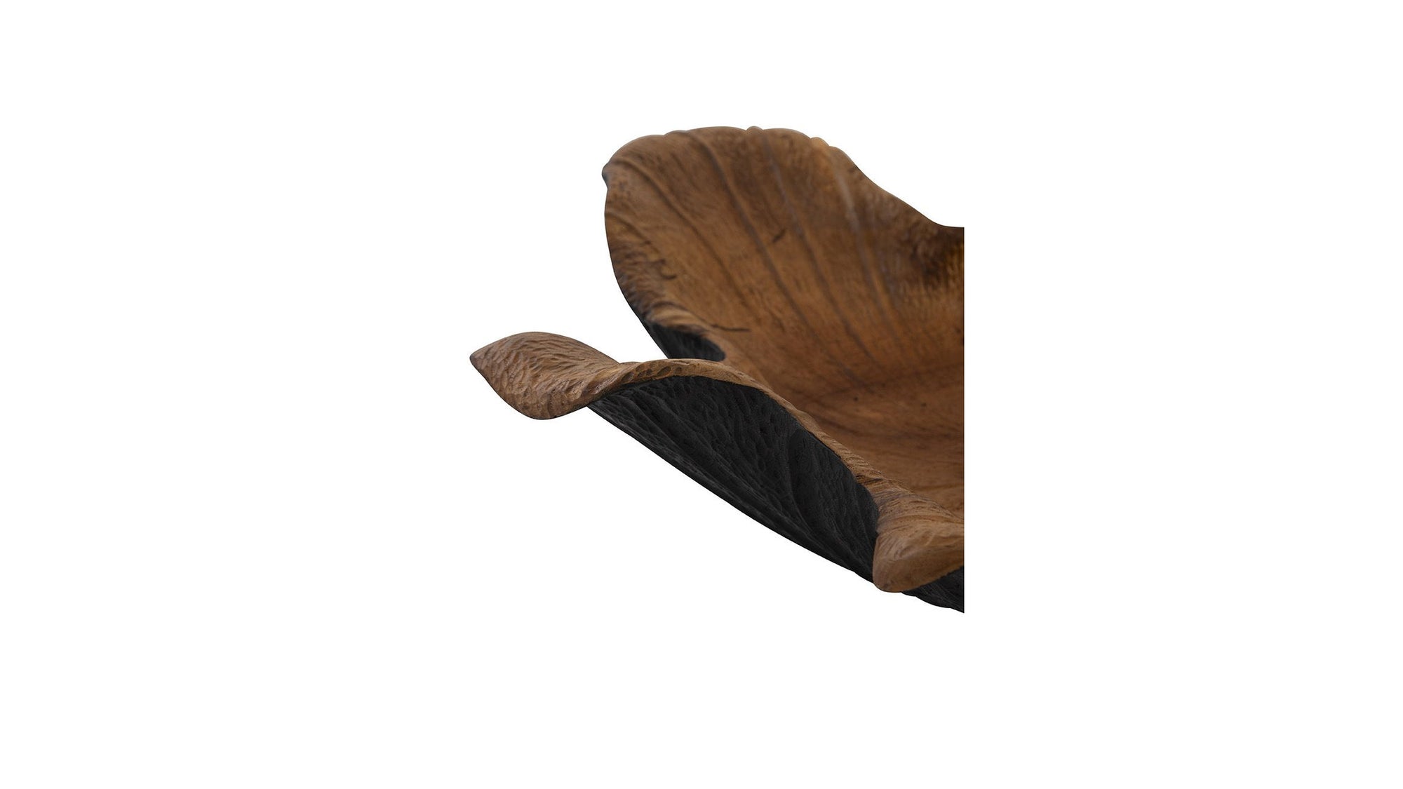 Teak Bowl - Black / Dark Brown