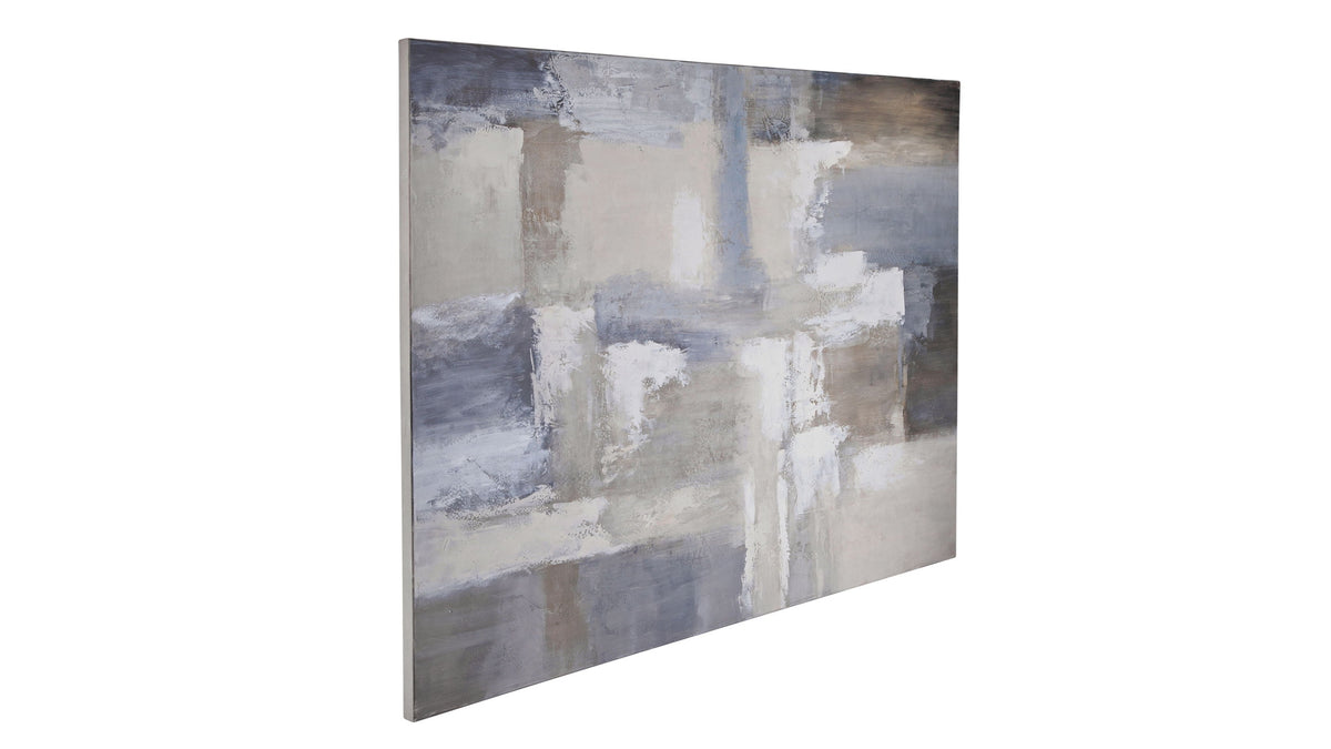 Bexar Canvas Art - Taupe