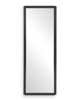 Stenton - Tall Wooden Mirror - Black