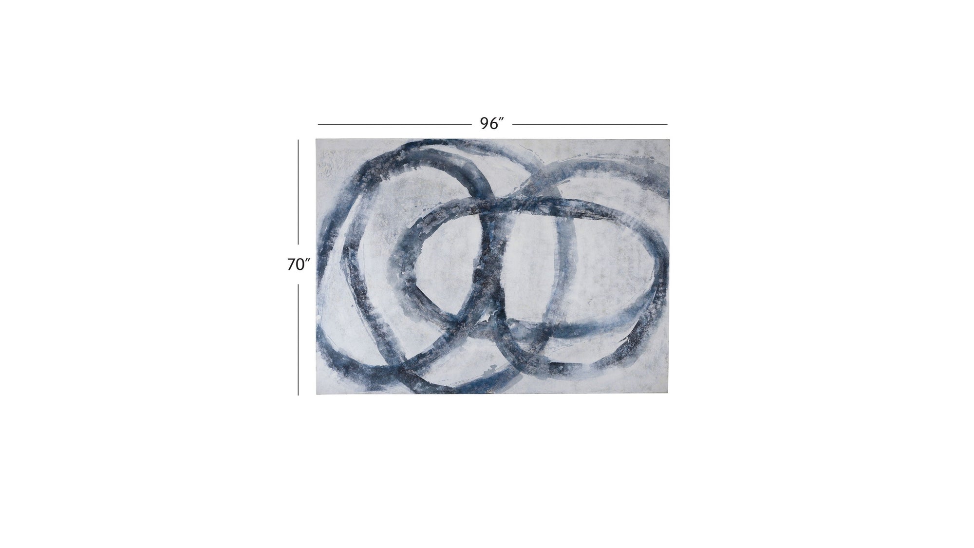 Altarium Canvas Art - White / Blue