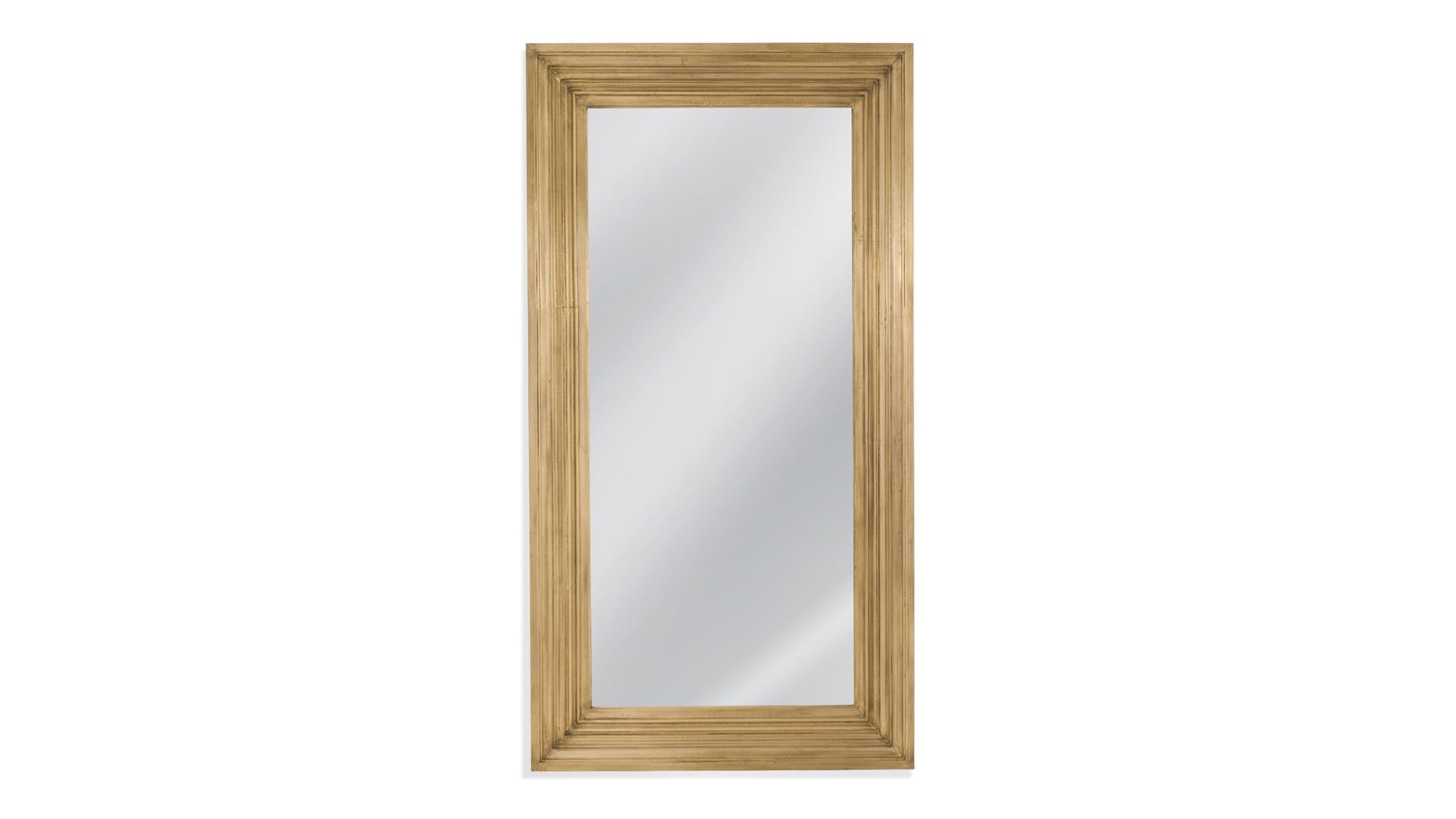 Queenie - Floor Mirror - Brass