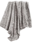 Arctic Bear - Oversized Throw Blanket - Gray