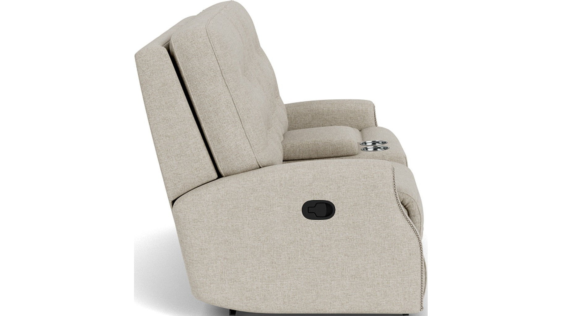 Devon - Reclining Loveseat, Nailhead Trim