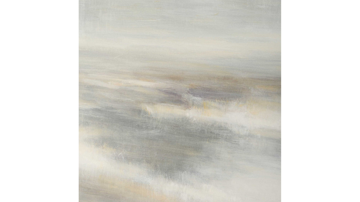 Furthest Thing - Canvas Landscape Art - Brown / Gray / White
