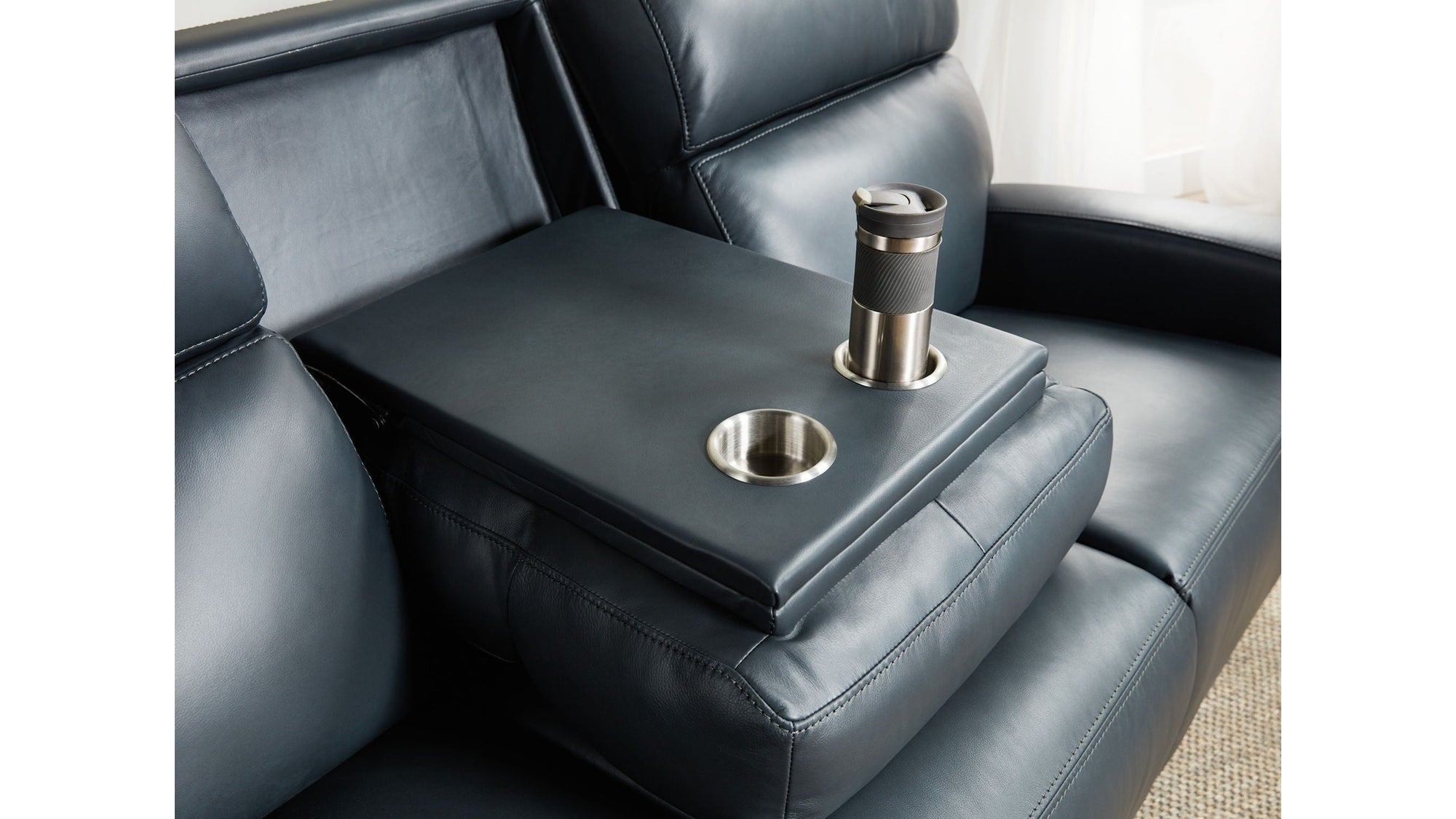 MS - Ruthe Zero Gravity Power Sofa With PH &amp; Hidden Console