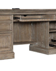 Sutter - Computer Credenza - Light Brown