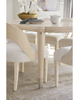 Nouveau Chic - Rectangle Dining Table With 1-22" Leaf - Light Brown