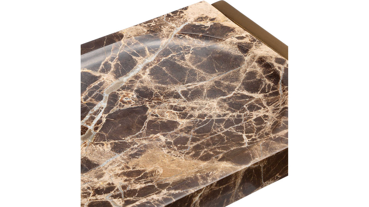 Marble Crest - Tray - Light Brown