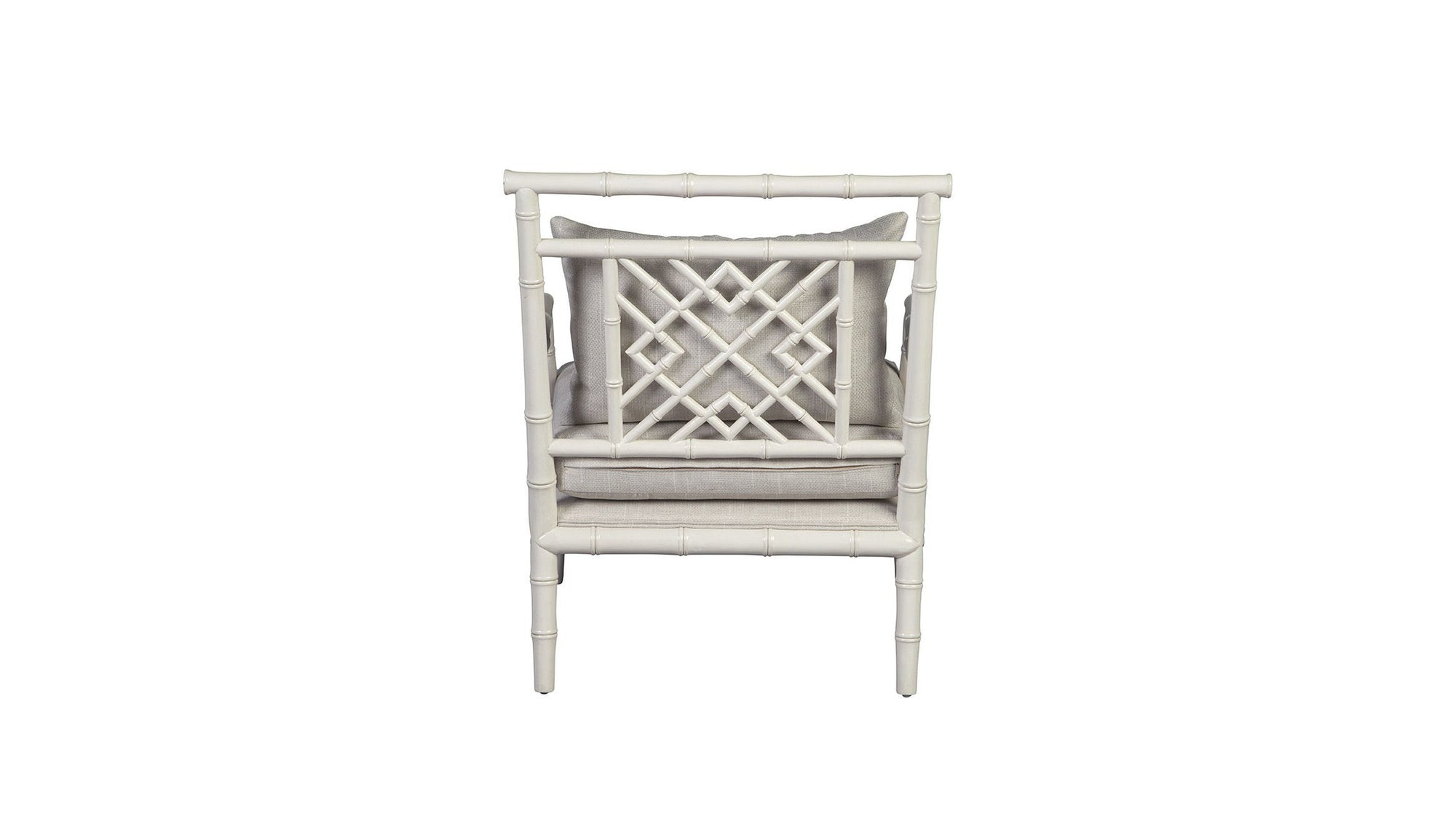 Durango - Arm Chair Set of 2 - White / Pearl Silver