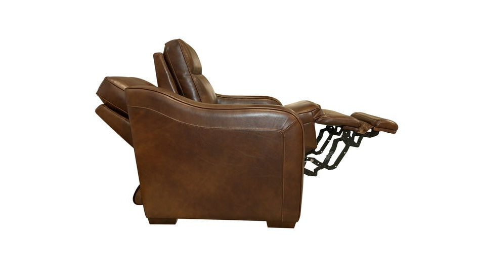 Grady - Power Loveseat Recliner With Power And Power Headrest, Power Lumbar - Cocoa