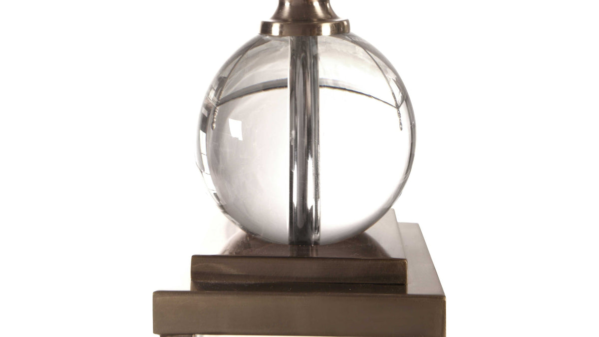 Crista - Crystal Lamp - Silver