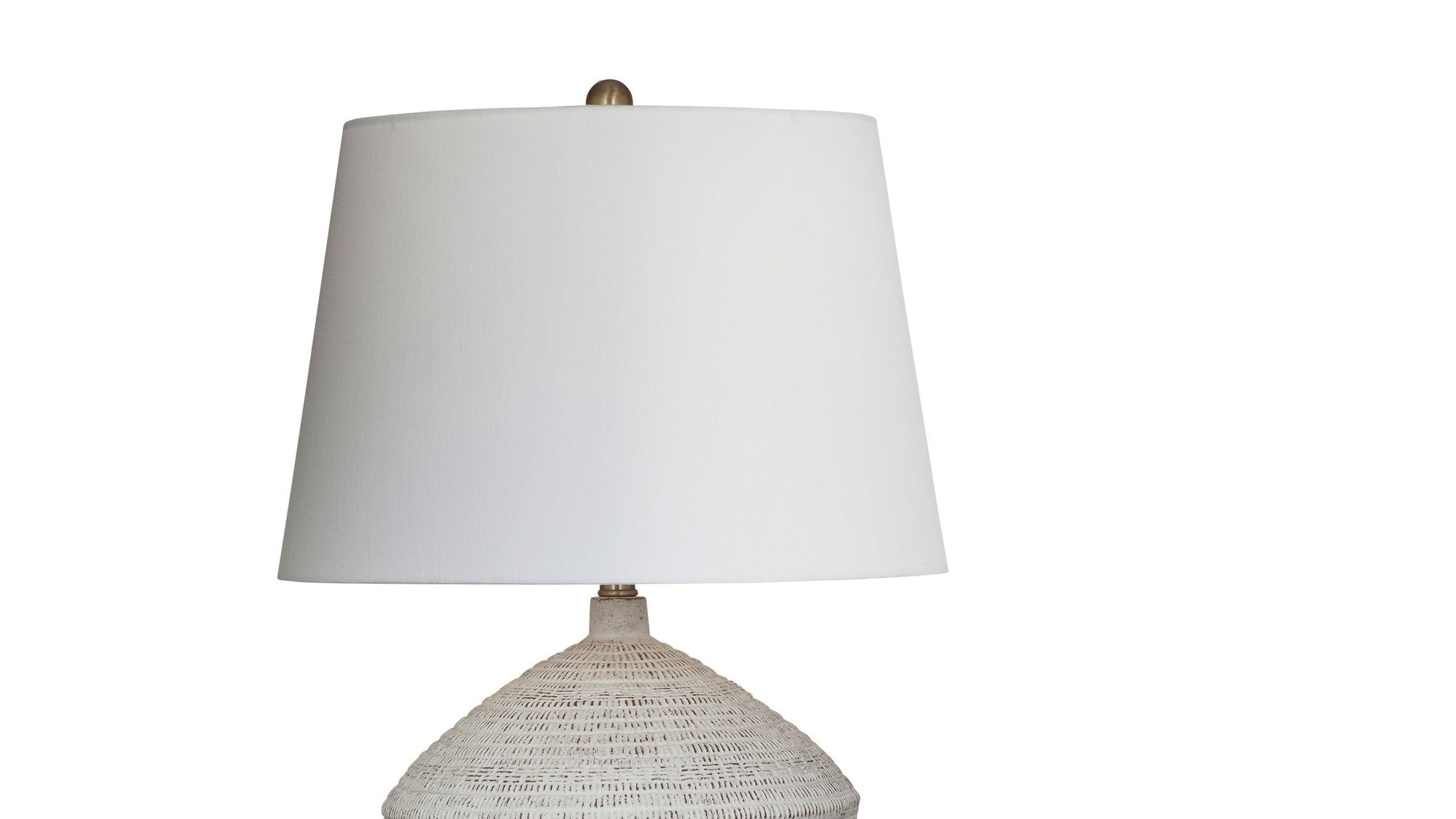 Eclipse - Table Lamp - Textured White