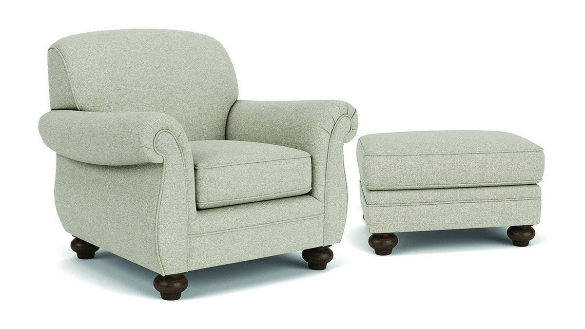 Winston - Fabric Ottoman